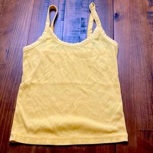Yellow tank top